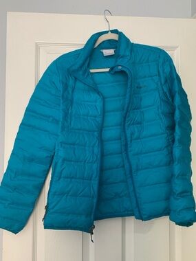 Columbia Women's Teal Lightweight Packable Puffer Jacket